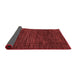 Abstract Red Modern Area Rugs