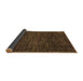 Sideview of Abstract Brown Modern Rug, abs4532brn