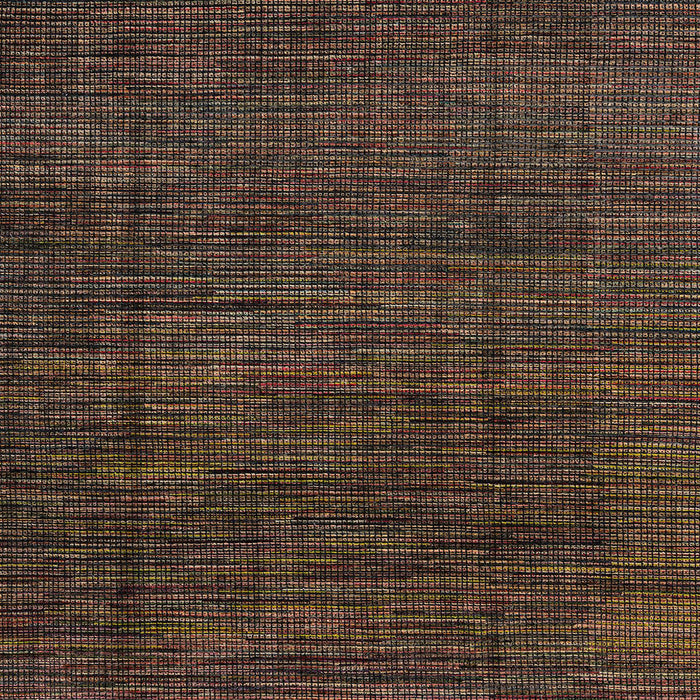 Square Abstract Brown Modern Rug, abs4532