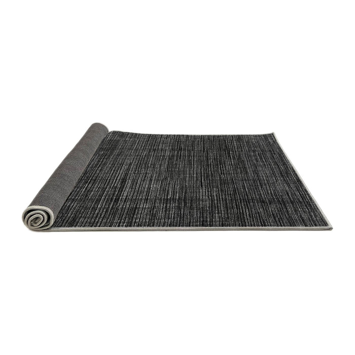 Sideview of Abstract Gray Modern Rug, abs4532gry