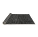 Sideview of Abstract Gray Modern Rug, abs4532gry