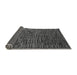 Sideview of Abstract Gray Modern Rug, abs4533gry