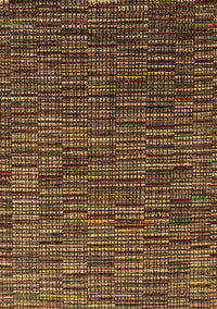 Abstract Brown Modern Rug, abs4533brn