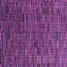 Square Machine Washable Abstract Purple Modern Area Rugs, wshabs4533pur