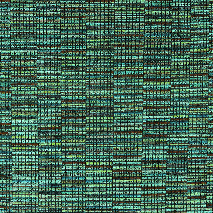 Machine Washable Abstract Turquoise Modern Area Rugs, wshabs4533turq