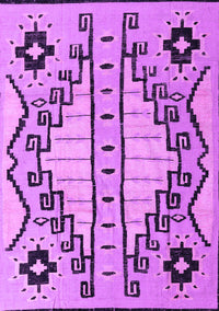 Abstract Purple Modern Rug, abs4534pur