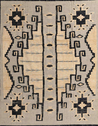 Machine Washable Abstract Brown Rug, wshabs4534