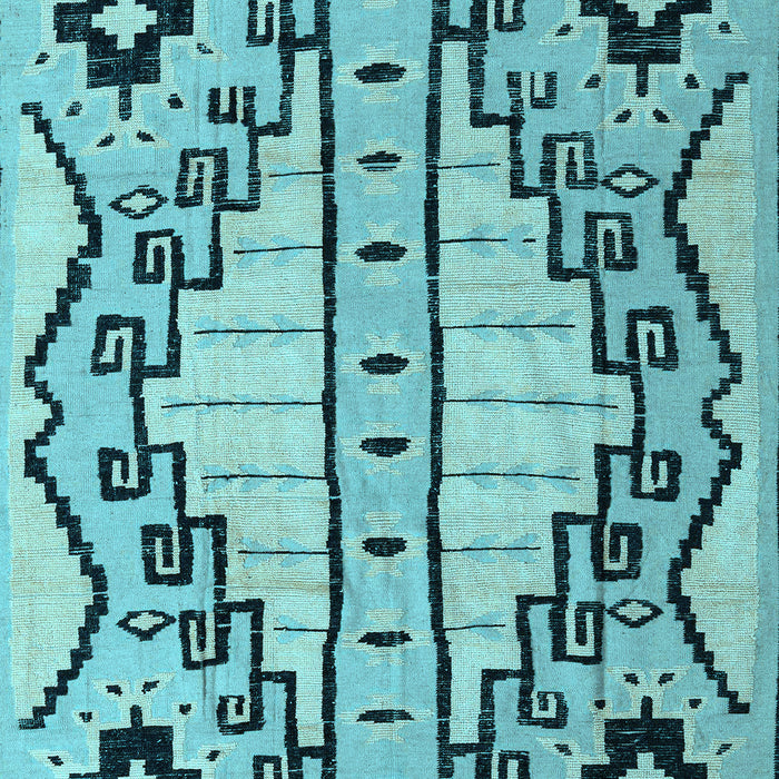 Machine Washable Abstract Light Blue Modern Rug, wshabs4534lblu