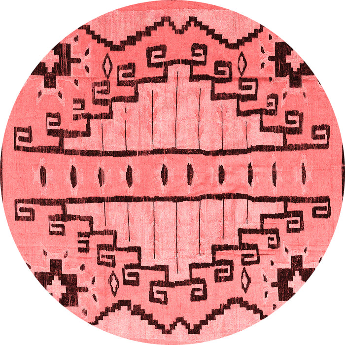 Abstract Red Modern Rug, abs4534red