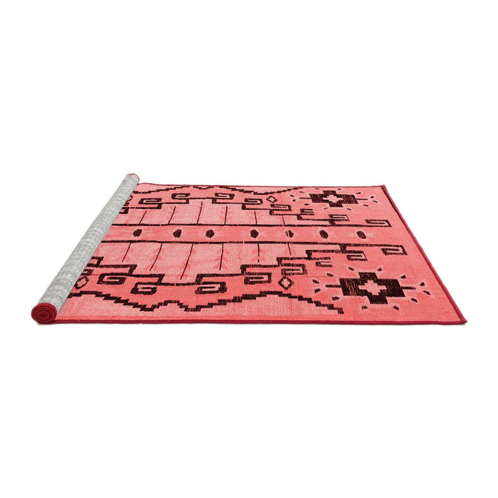 Modern Red Washable Rugs