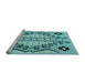 Sideview of Machine Washable Abstract Light Blue Modern Rug, wshabs4534lblu