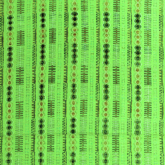 Machine Washable Abstract Green Modern Area Rugs, wshabs4535grn