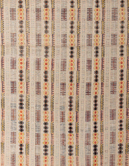 Abstract Dark Gold Brown Modern Rug, abs4535
