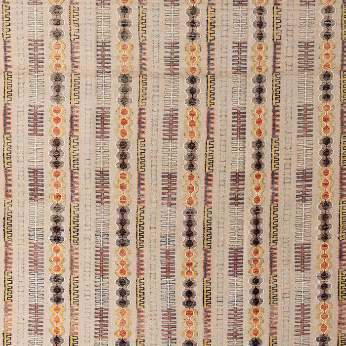 Abstract Dark Gold Brown Modern Rug, abs4535