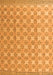 Abstract Orange Modern Rug, abs4536org