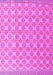 Machine Washable Abstract Pink Modern Rug, wshabs4536pnk