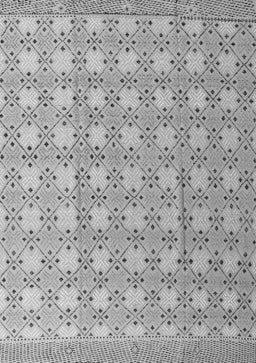 Abstract Gray Modern Rug, abs4536gry