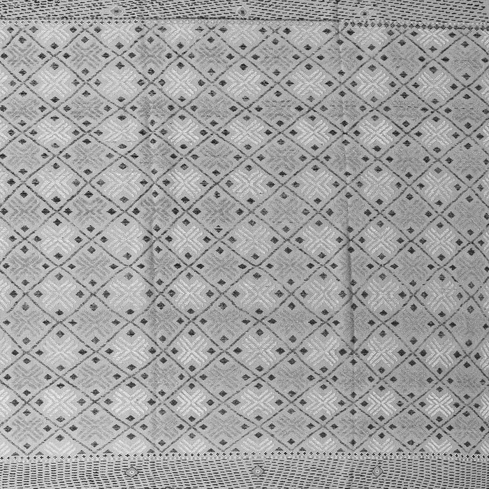 Square Machine Washable Abstract Gray Modern Rug, wshabs4536gry