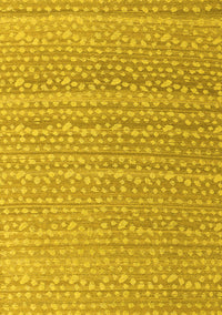 Abstract Yellow Modern Rug, abs4537yw