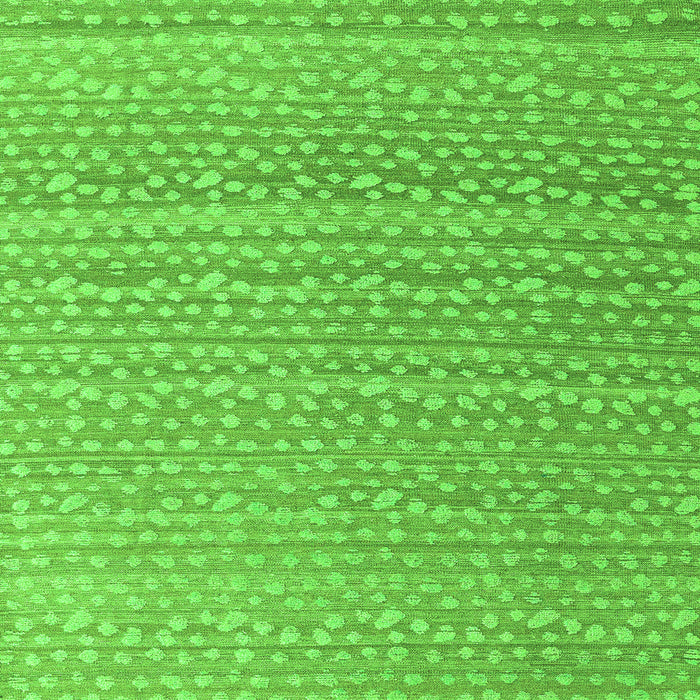 Square Abstract Green Modern Rug, abs4537grn