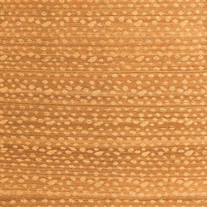 Square Machine Washable Abstract Orange Modern Area Rugs, wshabs4537org