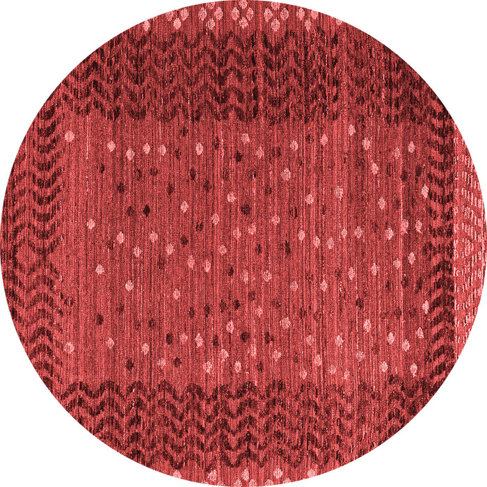 Machine Washable Abstract Red Modern Rug, wshabs4538red