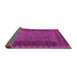 Sideview of Abstract Pink Modern Rug, abs4538pnk