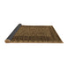 Sideview of Abstract Brown Modern Rug, abs4538brn