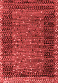 Abstract Red Modern Rug, abs4538red