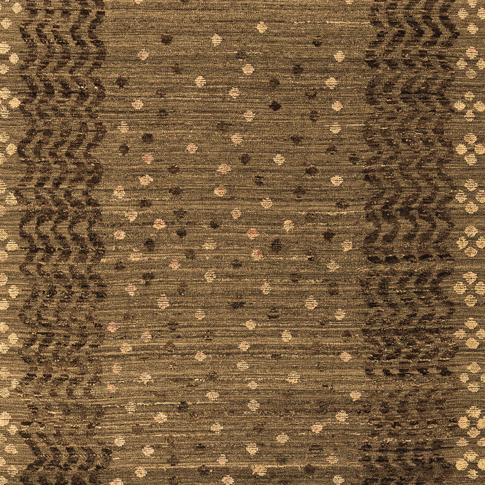 Machine Washable Abstract Brown Modern Rug, wshabs4538brn