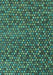 Abstract Turquoise Modern Rug, abs4539turq