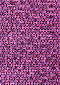 Abstract Pink Modern Rug, abs4539pnk