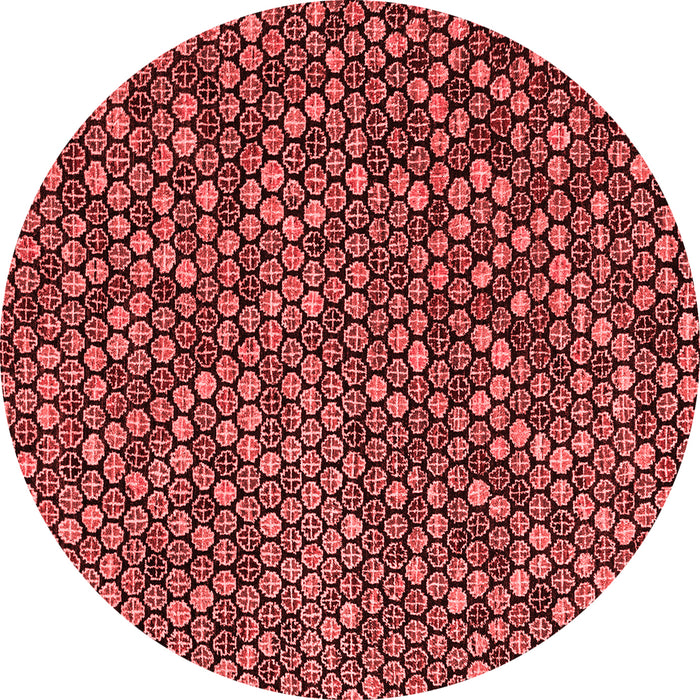 Abstract Red Modern Rug, abs4539red