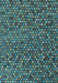 Abstract Light Blue Modern Rug, abs4539lblu