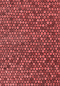 Abstract Red Modern Rug, abs4539red