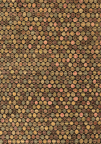 Abstract Brown Modern Rug, abs4539brn