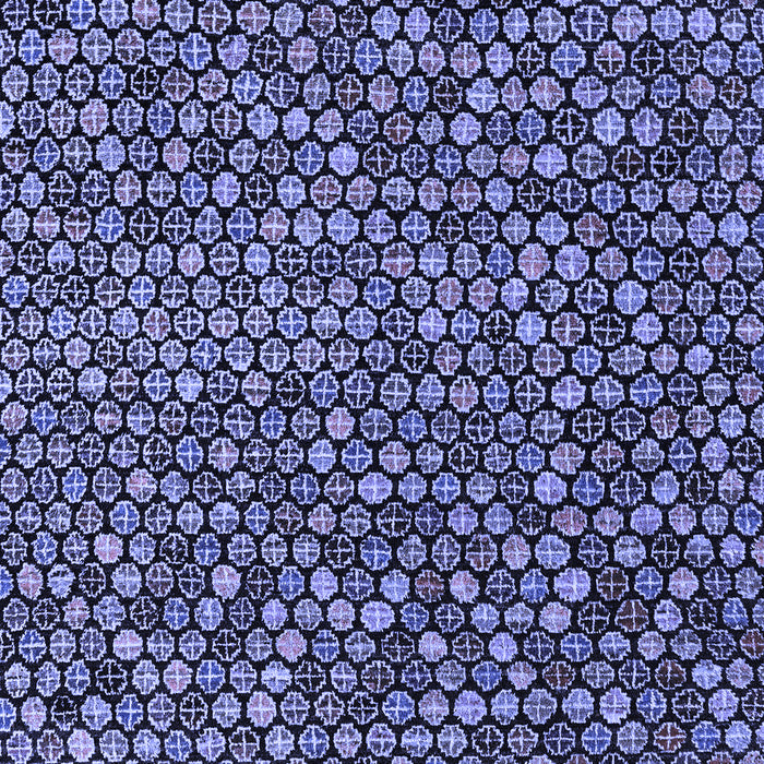 Abstract Blue Modern Rug, abs4539blu