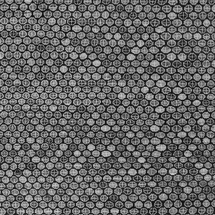 Square Machine Washable Abstract Gray Modern Rug, wshabs4539gry