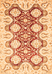 Oriental Orange Traditional Rug, abs453org