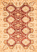 Oriental Orange Traditional Rug, abs453org