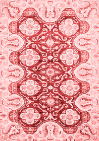 Oriental Red Traditional Rug, abs453red