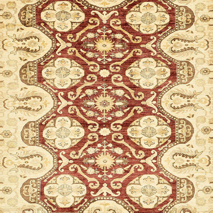 Machine Washable Abstract Sun Yellow Rug, wshabs453