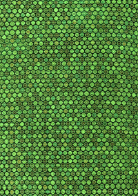 Abstract Green Modern Rug, abs4540grn