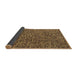 Sideview of Abstract Brown Modern Rug, abs4540brn