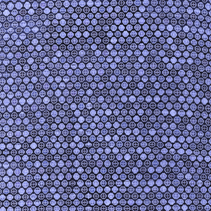 Abstract Blue Modern Rug, abs4540blu