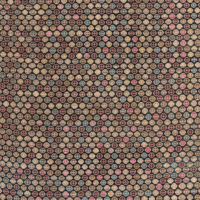 Abstract Red Modern Rug, abs4540