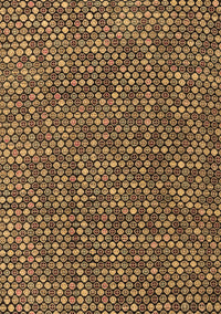 Abstract Brown Modern Rug, abs4540brn