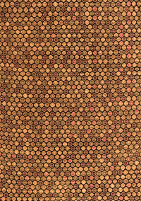 Abstract Orange Modern Rug, abs4540org