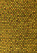 Machine Washable Abstract Yellow Modern Rug, wshabs4541yw