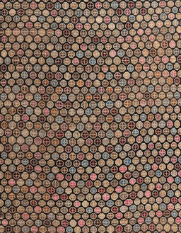 Abstract Bakers Brown Modern Rug, abs4541